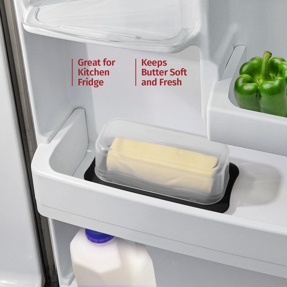 Unbreakable Butter Storage Container – Stylish & Functional Butter Dish with Lid
