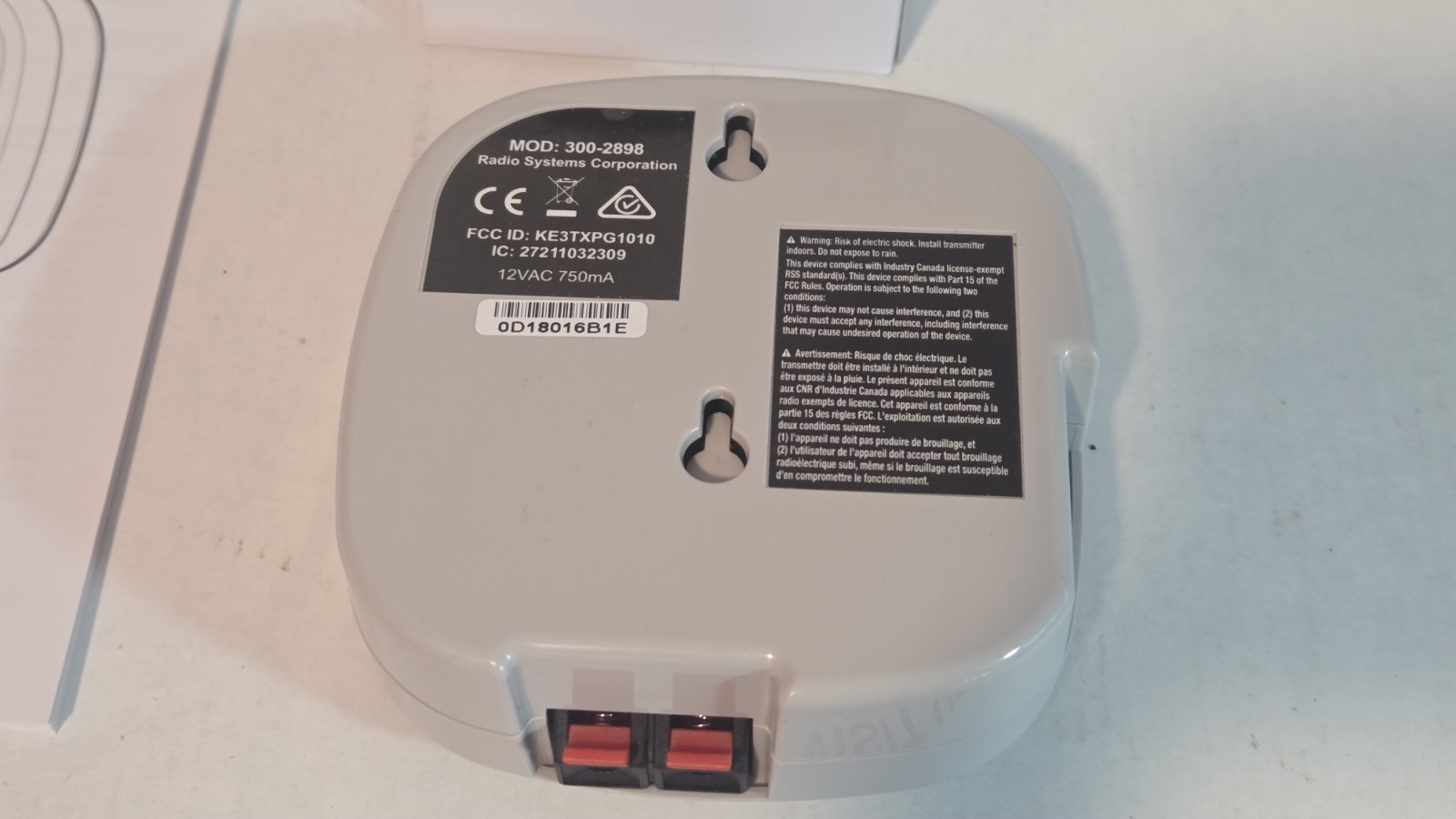 PetSafe Basic In-Ground Dog Fence Extra Wire Transmitter 300-2898 RFA-523 NEW