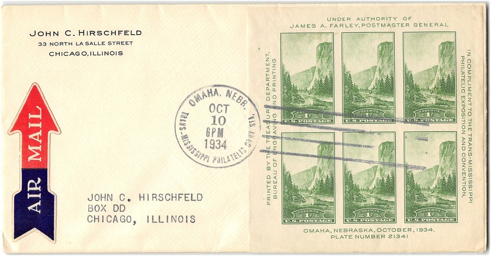 US #751 FDC, 1934