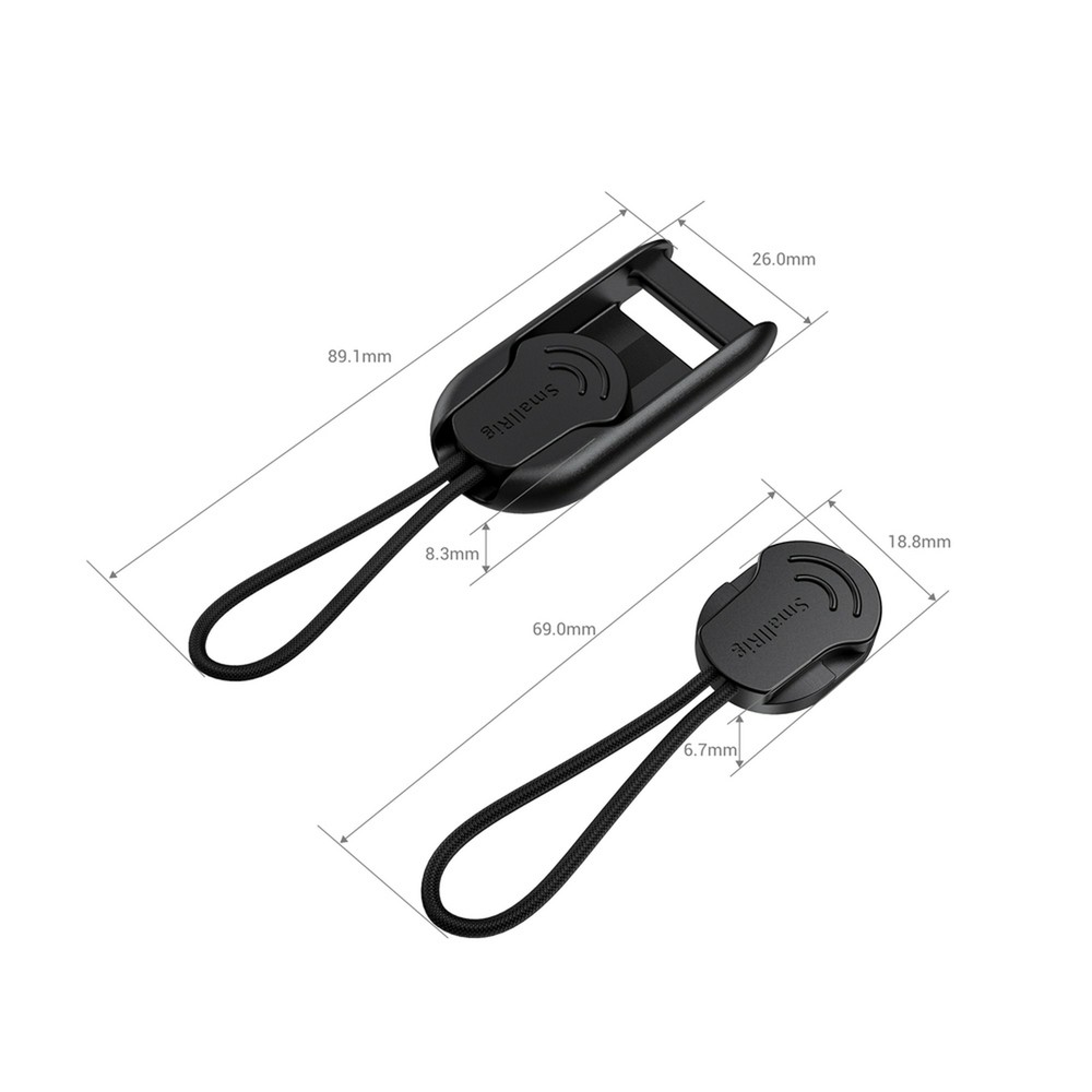 SmallRig Camera Strap Clips QD Loops Quick Release Buckle Connector 2PCS PAC2421