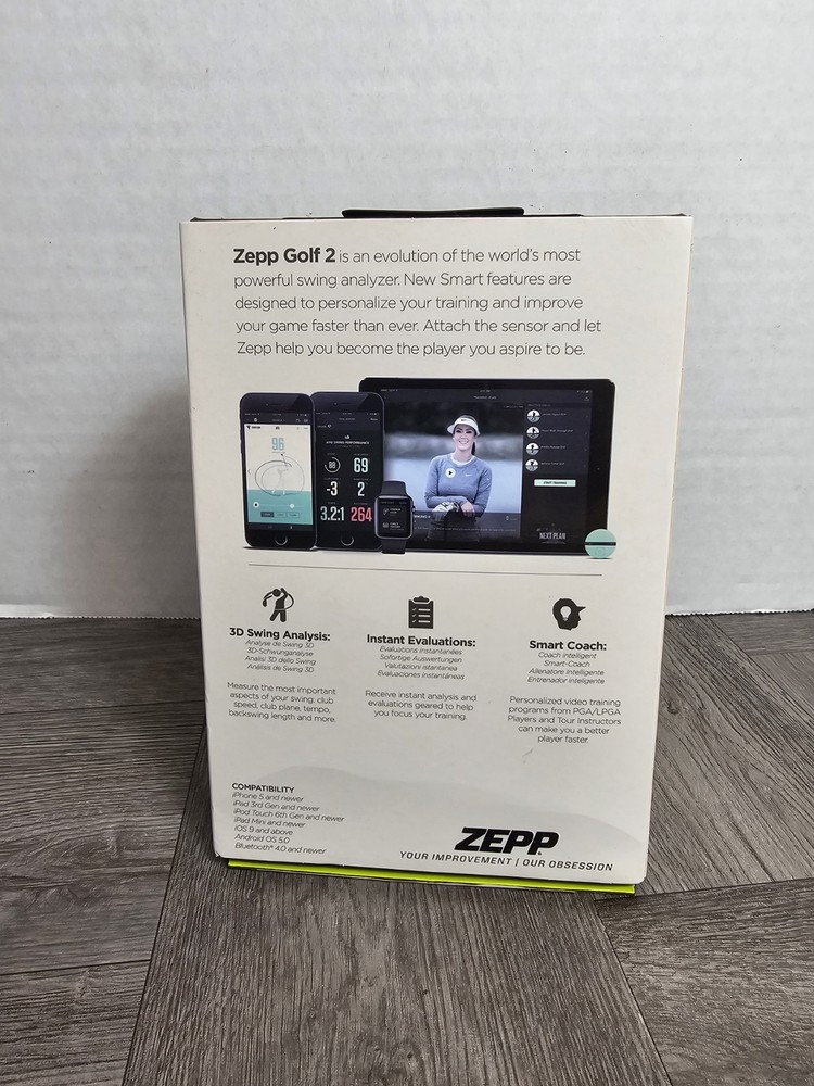 Zepp Golf 2 Kit 3D Swing Analyzer Activity Tracker ZA2G1NE Open Box