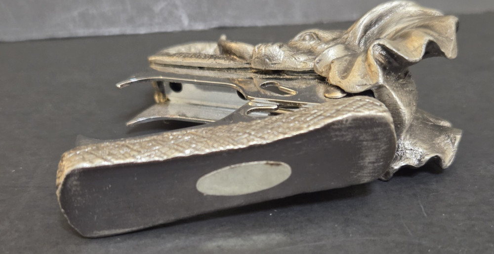 Elephant Staple Puller. Cast Metal. Heavy 8oz.