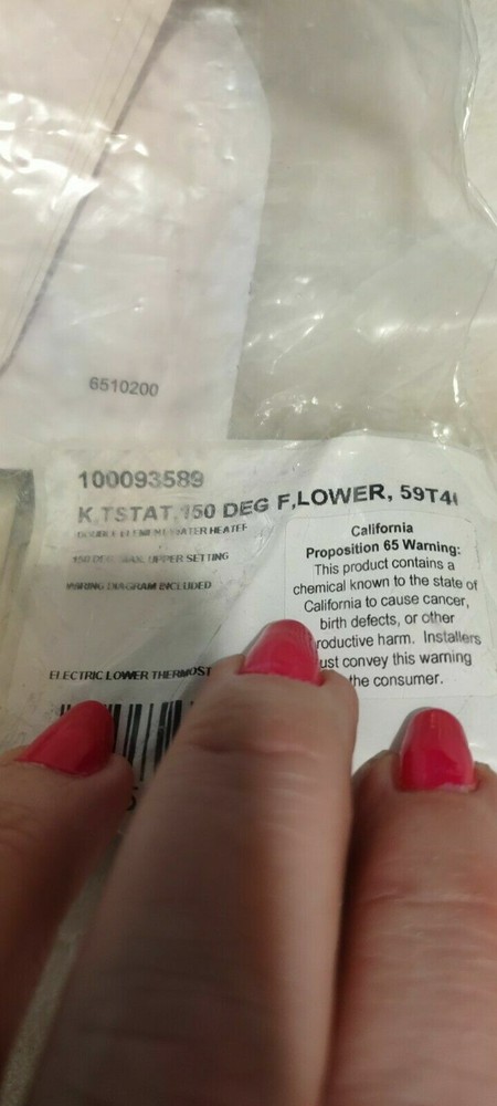 Double/ Element/ Water Heater/ 150°/ Max/ Upper/ SETTING/ THERM-O-DISC