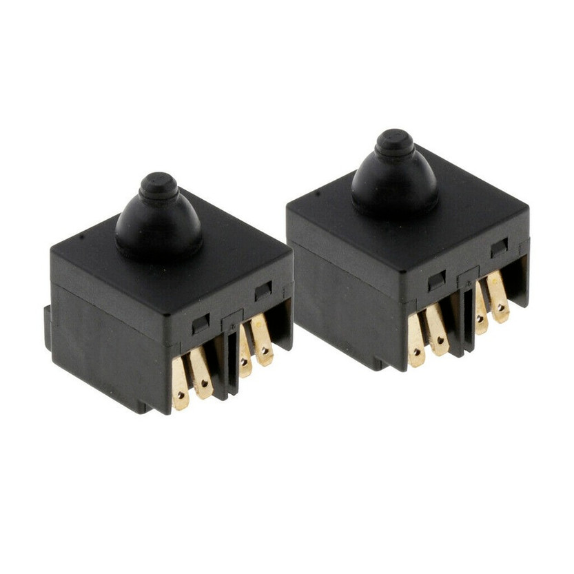 2pcs New Replacement Push Button Switch for 6-100 Angle Grinder Parts