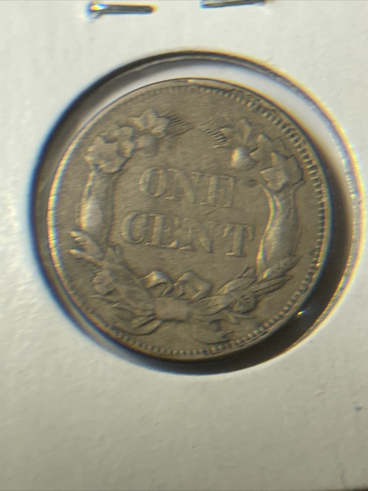 1858 Flying Eagle Cent Small Letters XF