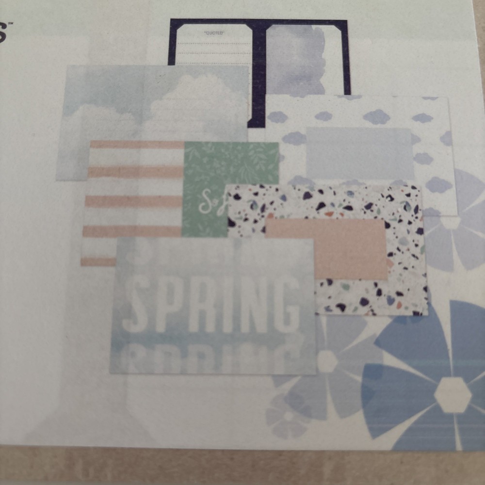 Creative Memories ~ SPRING MEDLEY ~ Variety Mat Pack ~ NEW