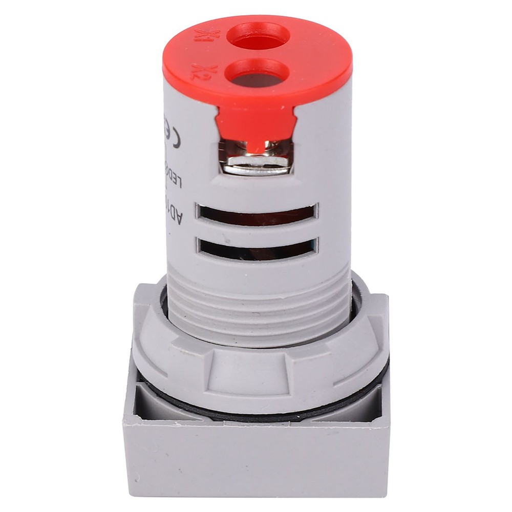 Square Digital Display LED Indication Light AC100~380V 20~75Hz Frequency Red