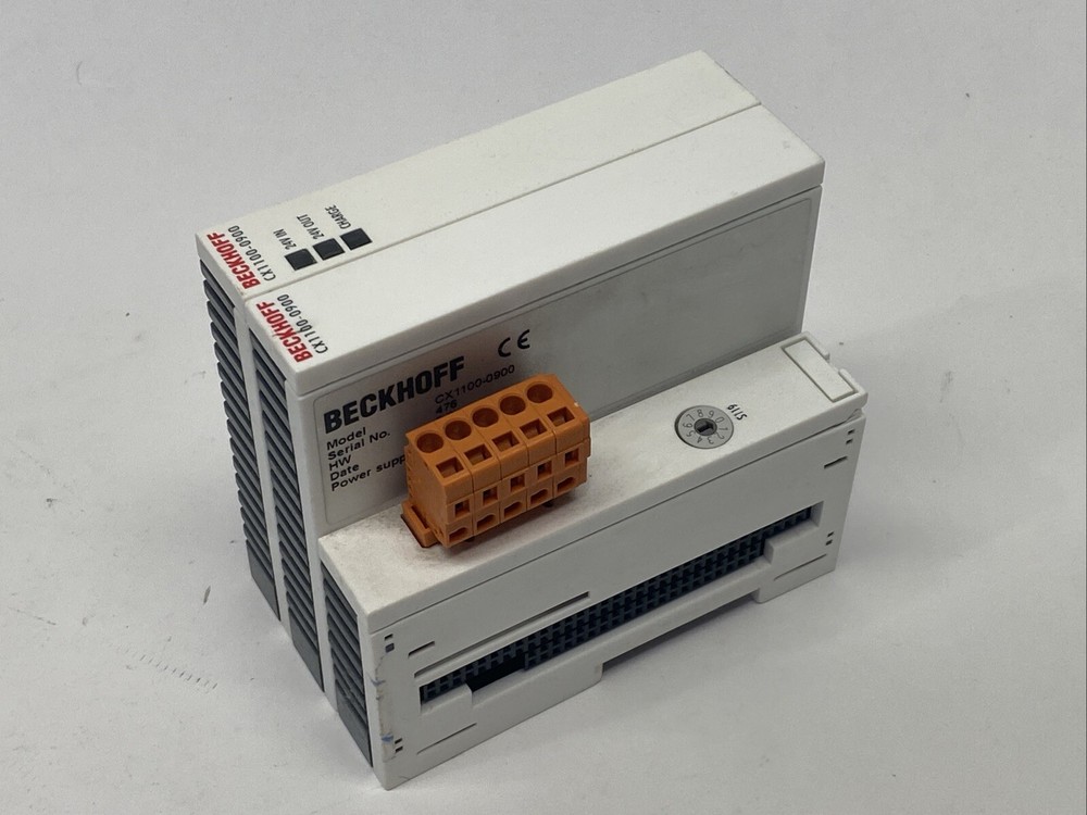 Beckhoff CX1100-0900 UPS Control Module, Missing Tab