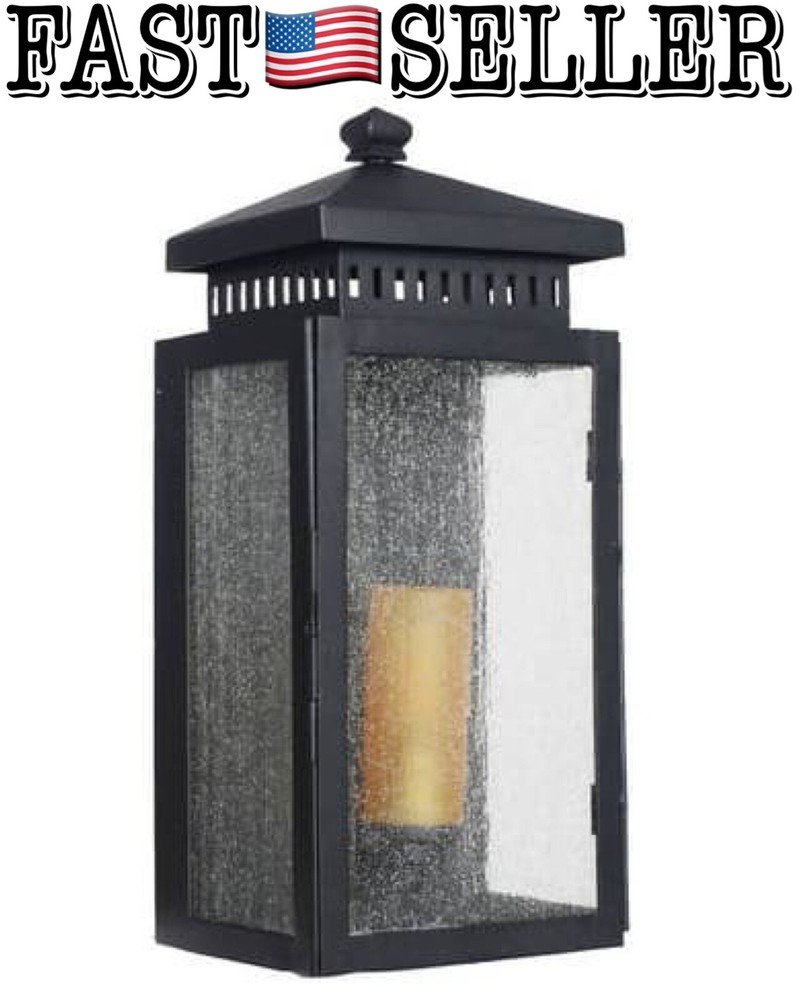 Cocoweb Navan Single Light 13" Tall LED Outdoor Iron Wall Sconce