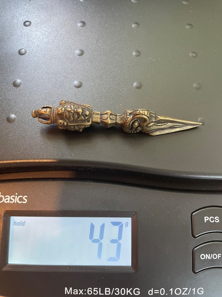 Brass chinese vajra