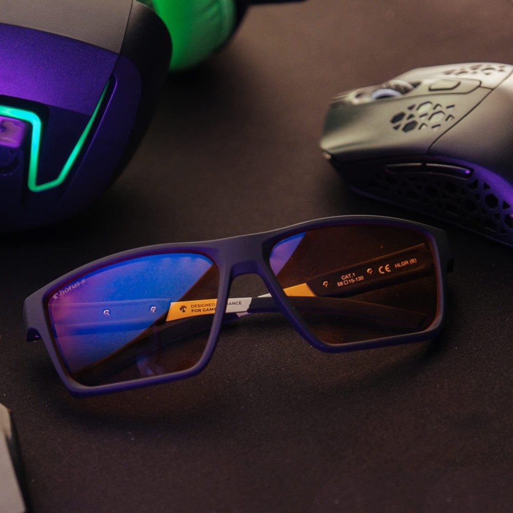 Horus X Gaming Glasses • Professional Blue Light Blocking for Screen Use