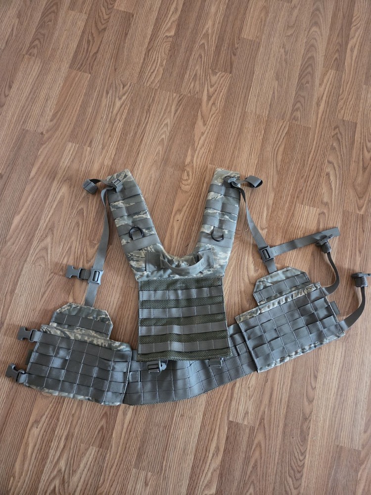 USGI Molle H-Harness, size small, Airforce Tiger Stripe