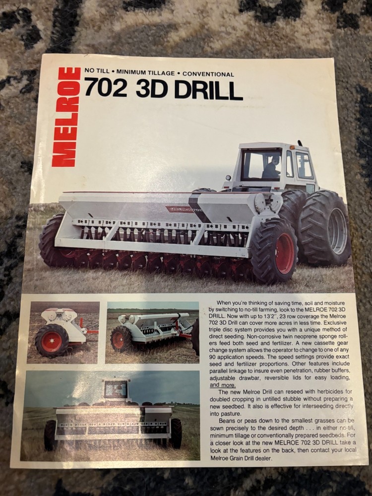 Melroe 702 3D Drill Brochure AMIL26