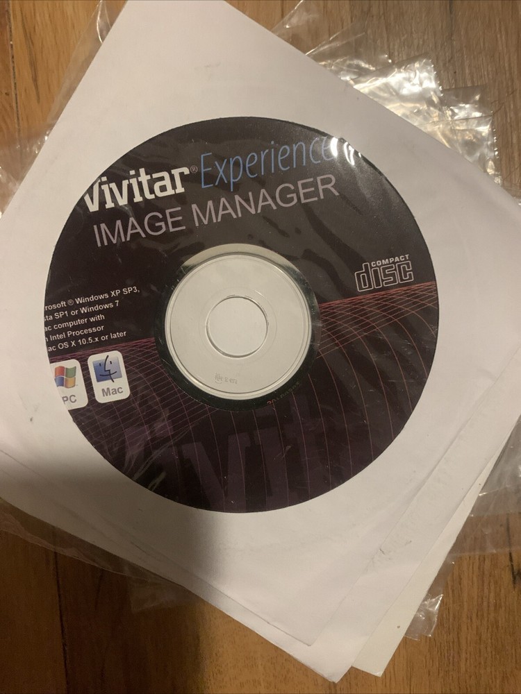 Vivitar Experience Image Manager Software 2011 Install Disk
