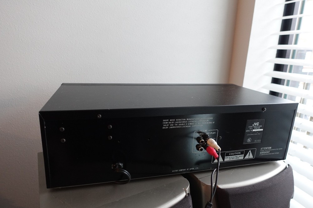 JVC TD-W106 Stereo Double Cassette / Tape Deck Player