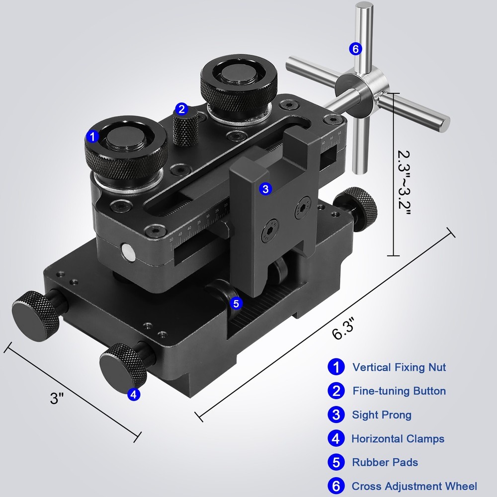 Universal Sight Pusher Tool For Front & Rear Sight Installation On 1911, Glock