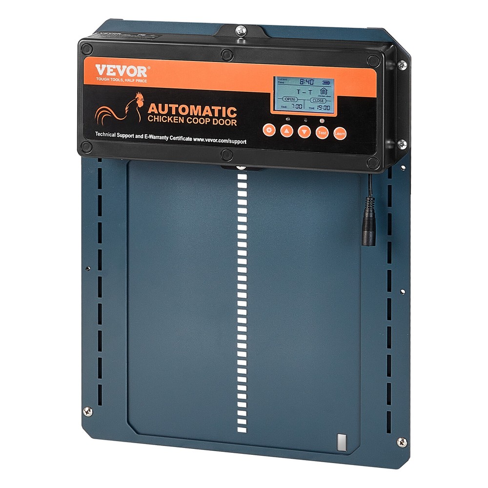 Automatic Chicken Coop Door Auto Chicken Door Opener Timer & Light Sensor