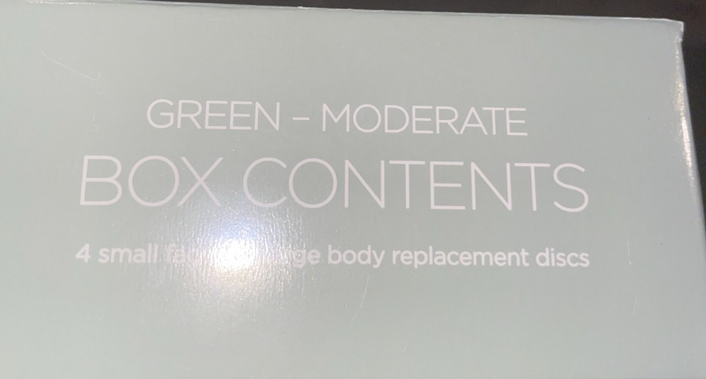 PMD Microderm Green Moderate Replacement Discs 4-Small 2-Large 1-Filter