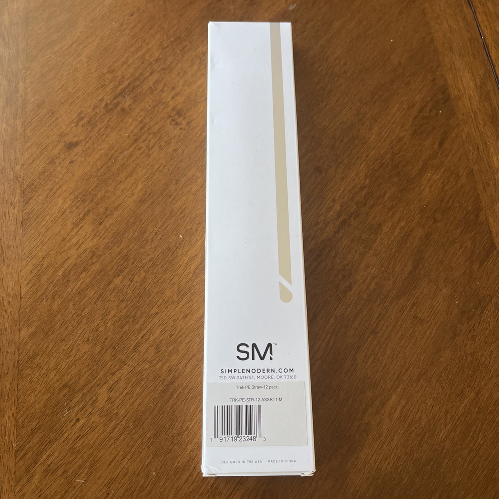 Simply Modern Trek PE Straws 12 Pack