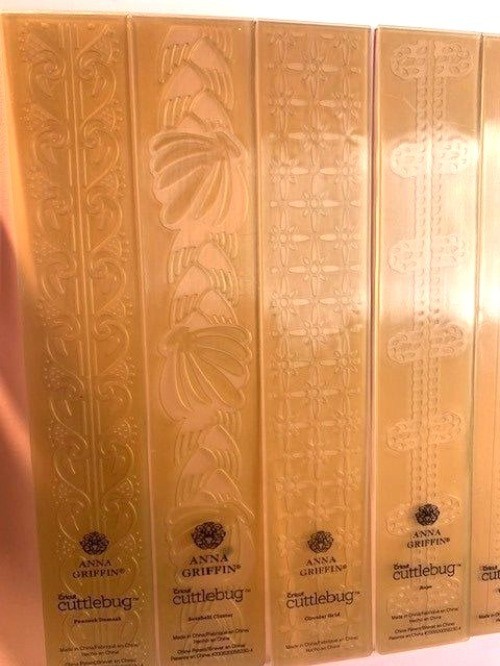 Anna Griffin Embossing Border Folder Set #7