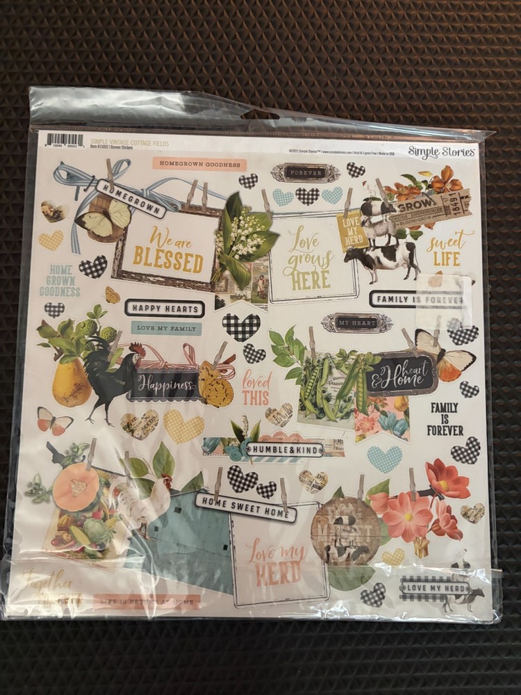 Simple Stories 12x12 Essential/Collection Kit (select one)