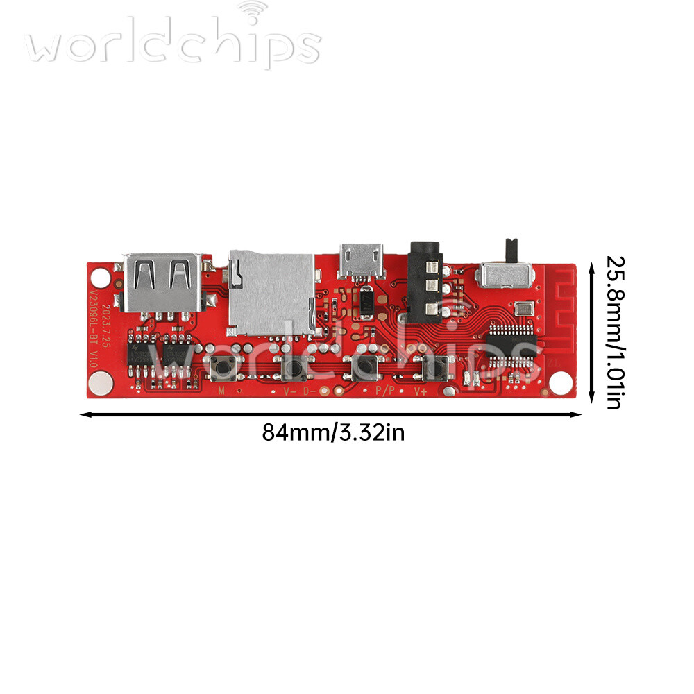Multifunctional Bluetooth Audio Circuit Amplifier Board V96 DIY Bluetooth Module