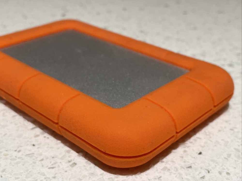 LaCie Rugged Mini 2TB USB-C External Hard Drive HDD ShockProof Rain Protect