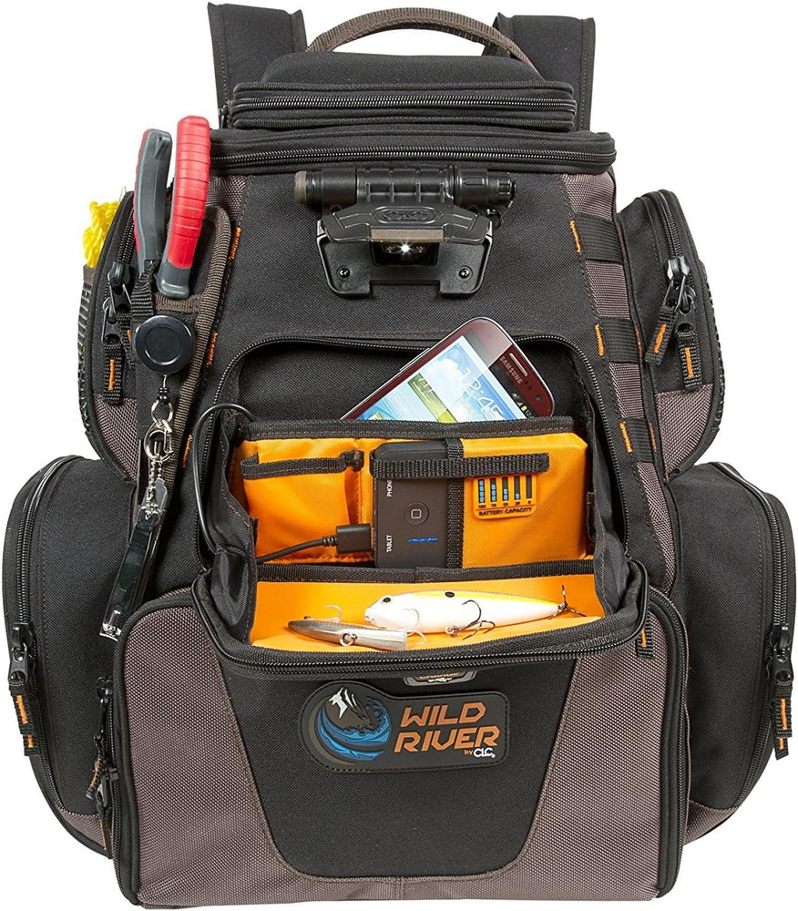 Nomad by CLC Tackle Tek Nomad XP Lighted Backpack with USB Charging System