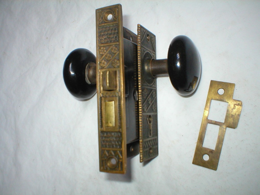 Antique Victorian Era Door Hardware