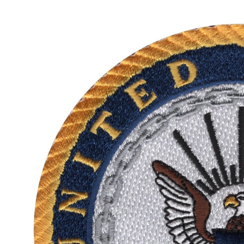 Navy Crest Patch