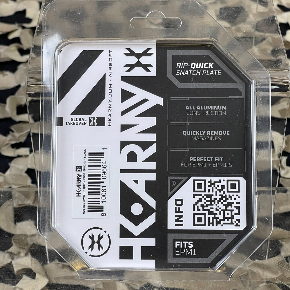 HK Army Hostile AWS Rip Quick - Edge EPM1/1S - Black