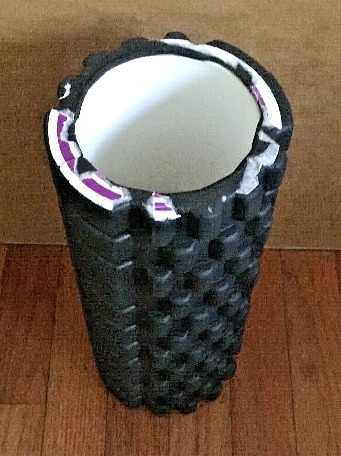 Just Be 13" Muscle Relief and Targeted Massage Roller - Black