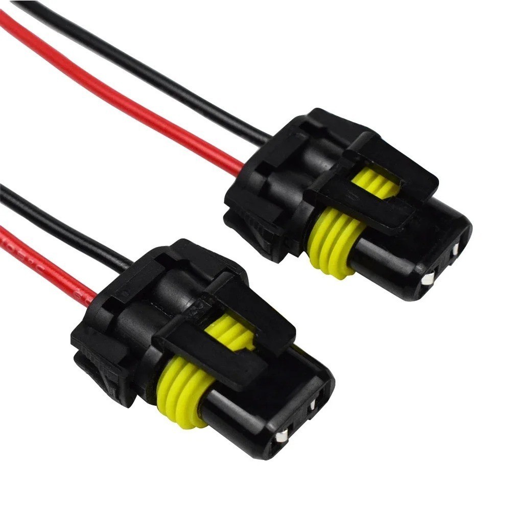 2 PCS , 9005 9006 HB3 HB4 Pigtail Sockets Harness Replacement Part for Headlight