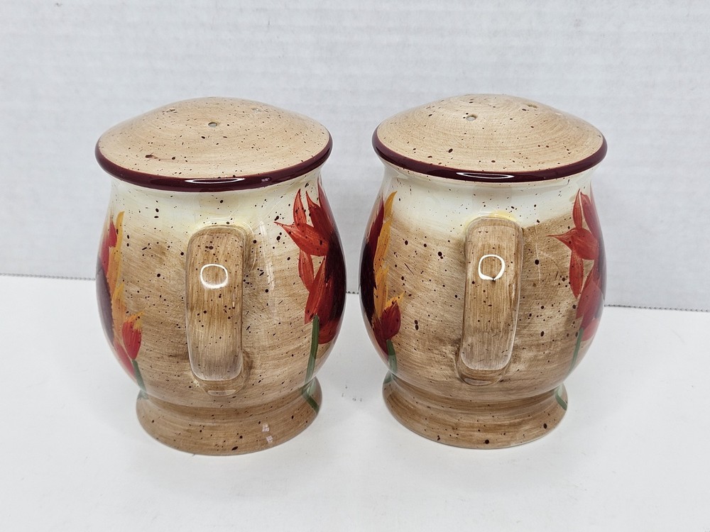 Pfaltzgraff Evening Sun Salt and Pepper Shaker Set , Slight Crazing