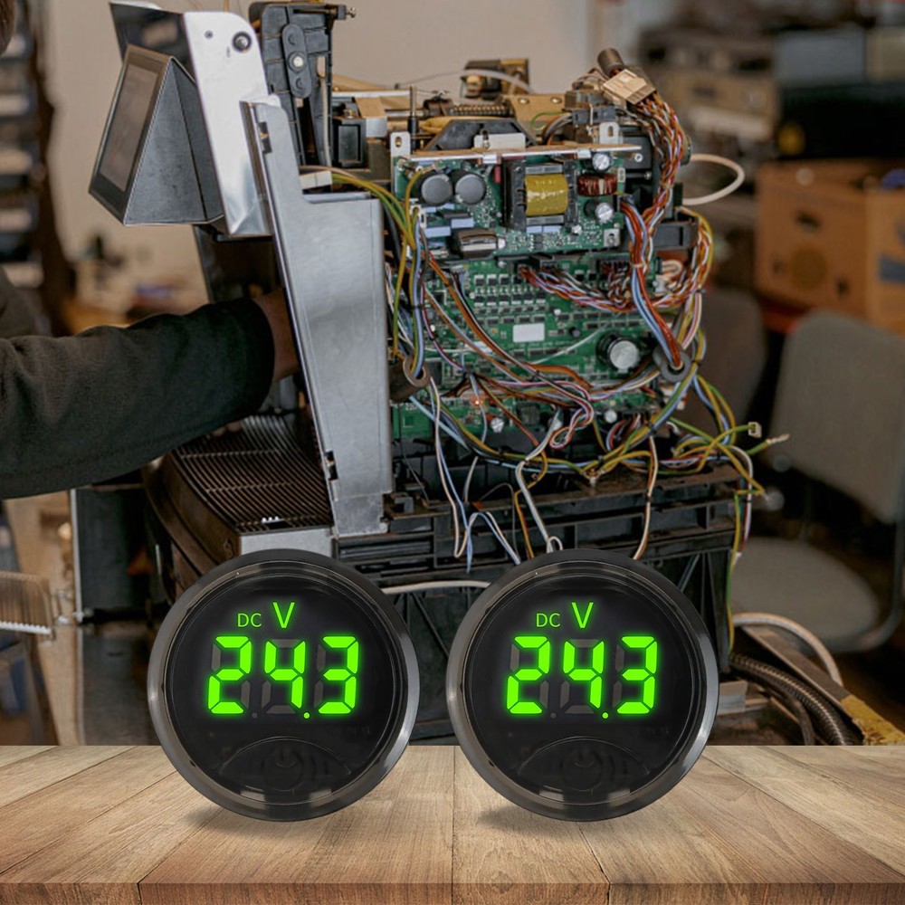 User Friendly Digital Voltmeter with Touch Activation for Accurate Readings