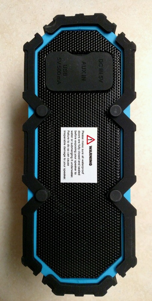 Altec Lansing Lifejacket 2 Rugged Wireless Bluetooth Speaker and Device Charger