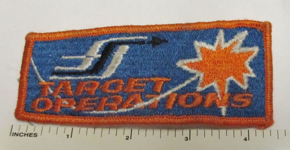 US AIR FORCE TARGET OPERATIONS PATCH Used Original Vintage