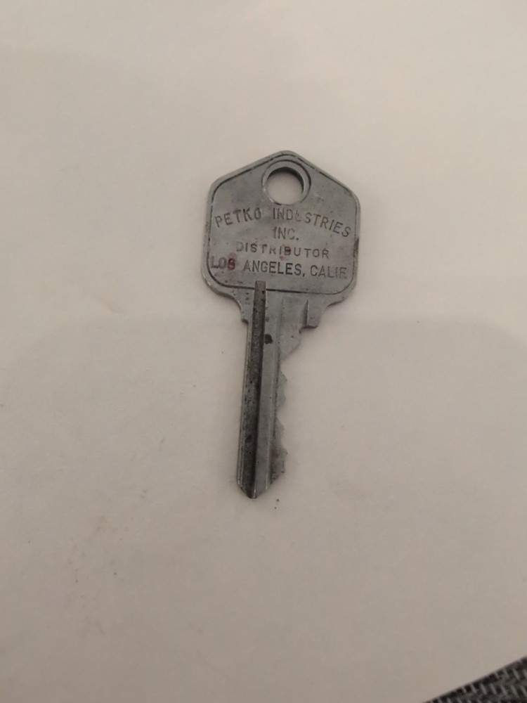 Vintage Petko Industries Key