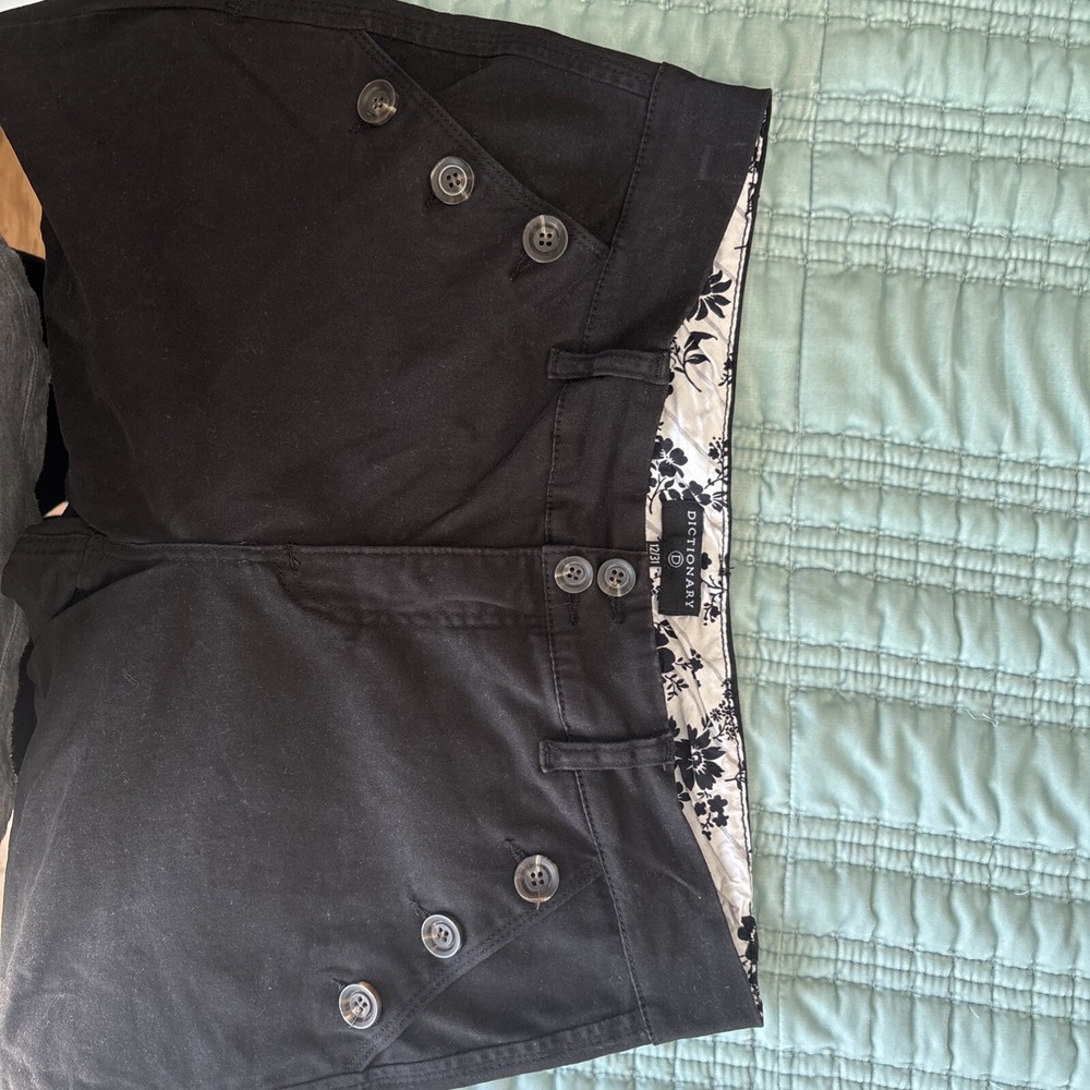 Dictionary Size 12/31 Petite Chino Stretch Button Stretch Soft EUC