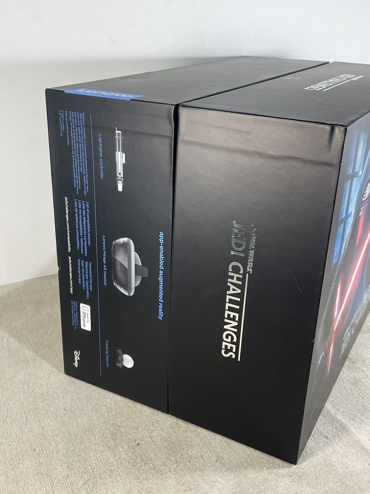 Star Wars Jedi Challenges AR Headset w/ Lightsaber Controller & Tracking Book