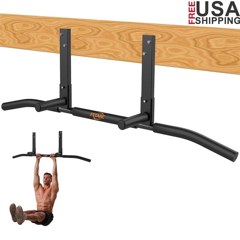 Sturdy Pull Up Bar Ceiling Mount Multifunctional Strength Training Equipment New