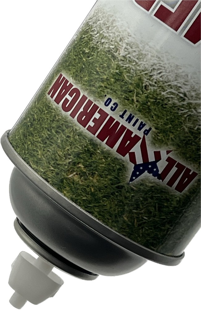 Ameri-Stripe White Grass Aerosol Striping Spray Paint - 1 Case Pack (12 Cans)