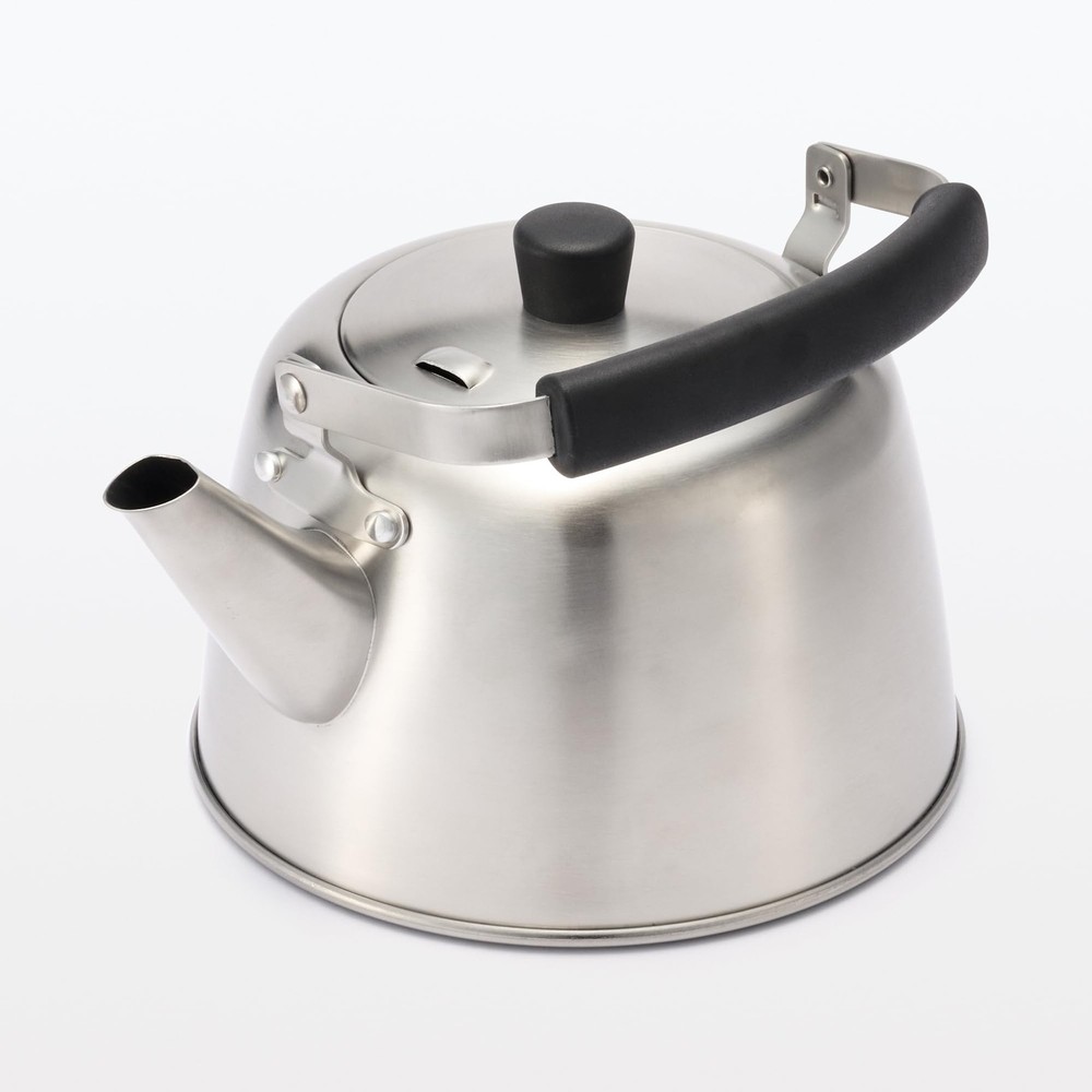 MUJI Stainless Steel Kettle 2L Silver 44902448