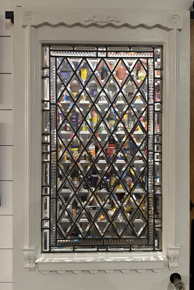 Leaded Glass Pantry Door “Snow White”