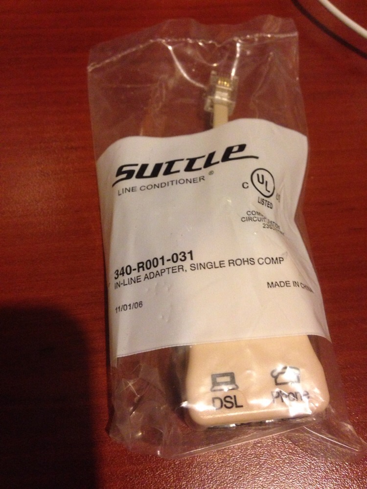 Suttle Line Conditioner DSL Filter