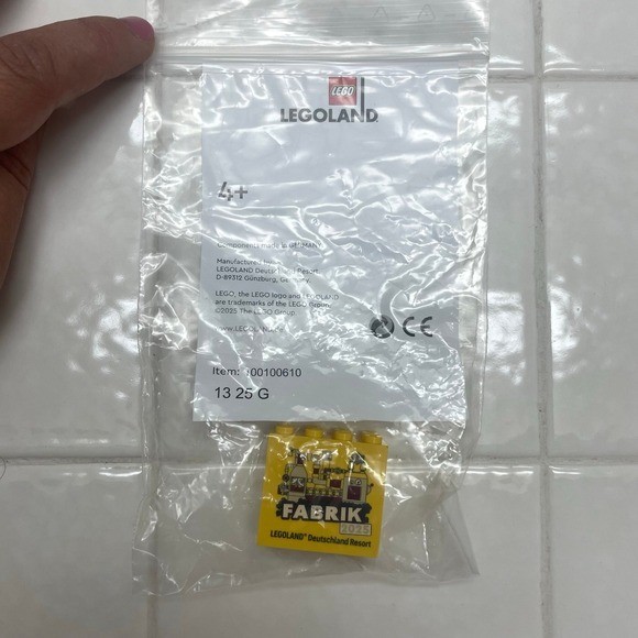 NWT Lego FabriK block Germany