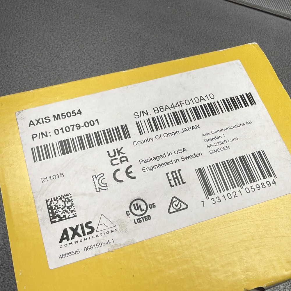 AXIS M5054 PTZ NETWORK CAMERA