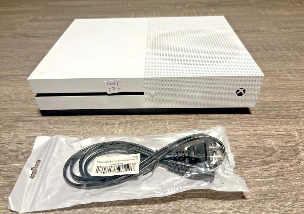 Microsoft Xbox One S White  Console 1TB