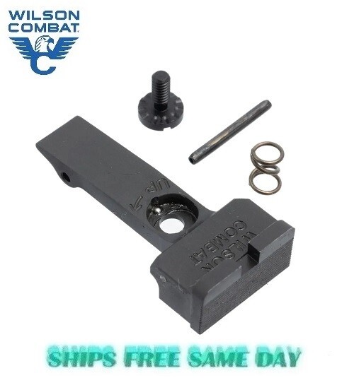 Wilson Combat Rear Adjustable Sight, Colt Python/Anaconda Serrated Blade 1034-SQ