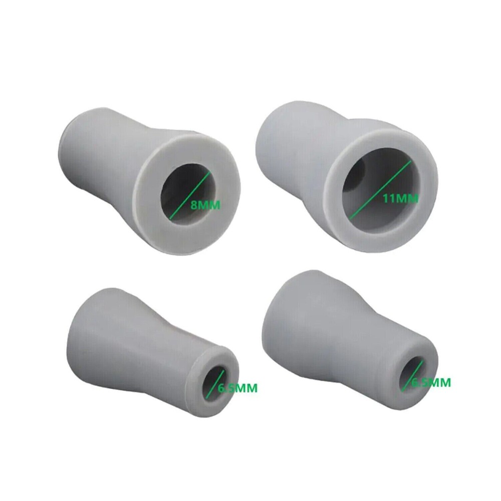 Dental Saliva Ejector Weak/Strong Suction Rubber Snap Tip Adapter Replacement